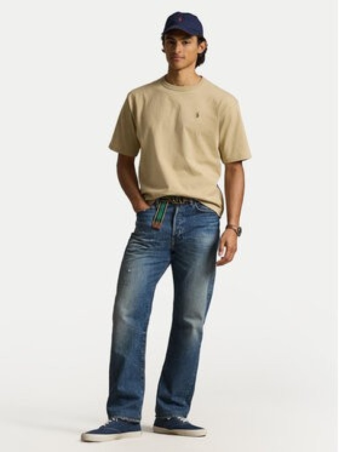 Polo Ralph Lauren T-Shirt 710A12979002 Beżowy Regular Fit