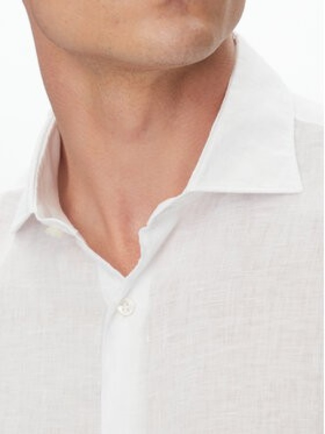 Paul&Shark Koszula 25413180CF Biały Regular Fit