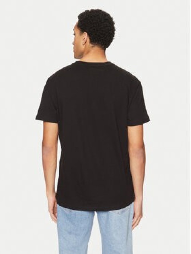 Tommy Jeans T-Shirt Signature DM0DM21109 Czarny Regular Fit