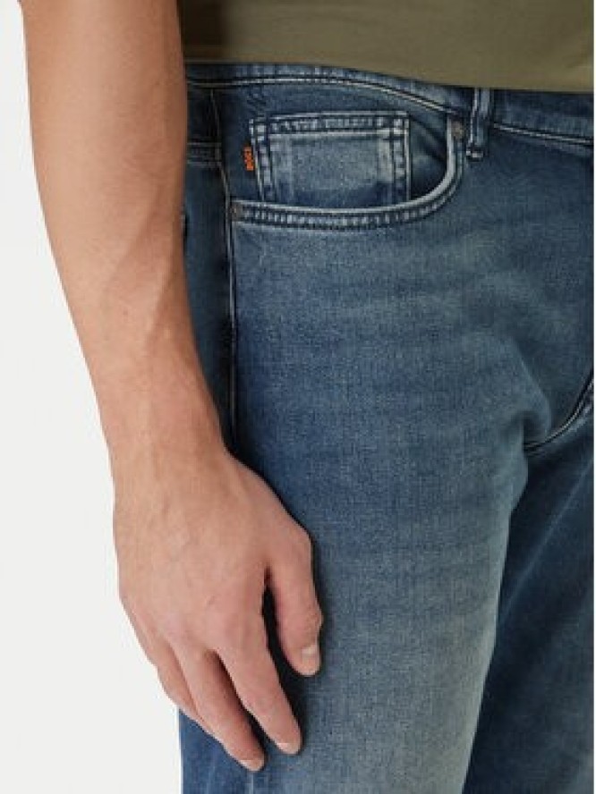 BOSS Jeansy Delaware 50524008 Niebieski Slim Fit