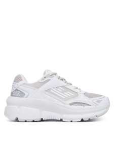 EA7 Emporio Armani Sneakersy 7X000663 AF23619 MZ203 Srebrny