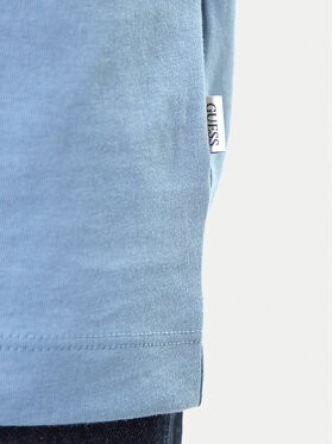 Guess Jeans T-Shirt M6GIB7 K8HM0 Niebieski Regular Fit