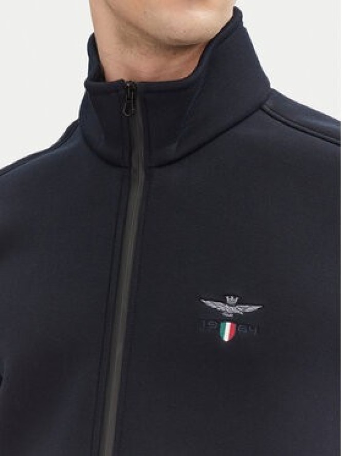 Aeronautica Militare Kurtka przejściowa 251AB2203CT3492 Granatowy Regular Fit