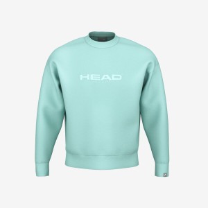 Head Motion unisex bluza dresowa aquamarine