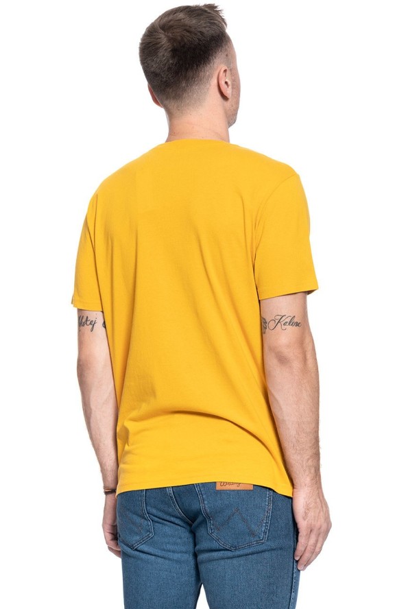 T-SHIRT MĘSKI LEE WORKWEAR TEE REGULAR FIT GOLDEN YELLOW L60BFENF 112113248