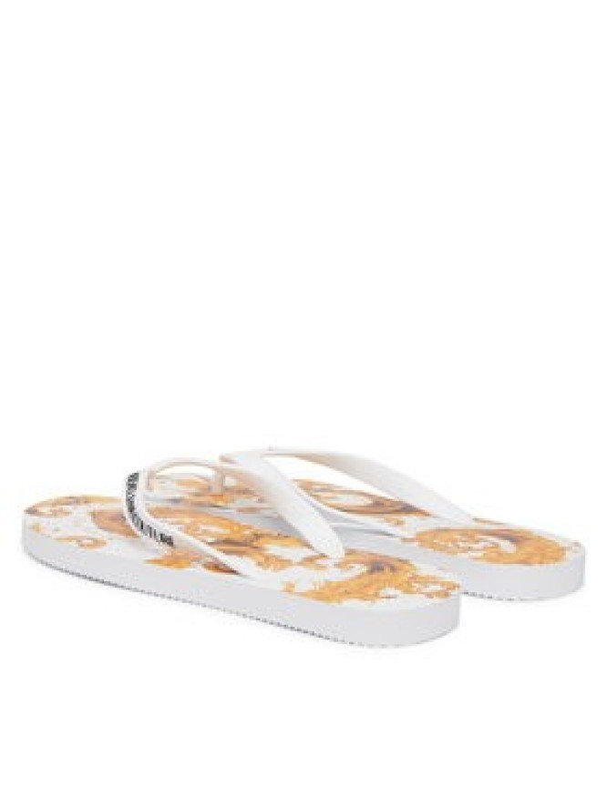 Versace Jeans Couture Japonki 80YA3SQ7 ZSS80 Biały