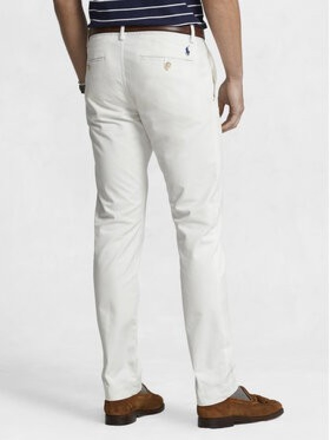 Polo Ralph Lauren Chinosy 710704176094 Biały Slim Fit