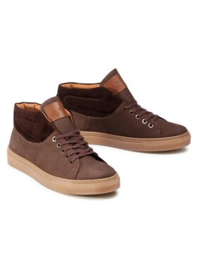 QUAZI Sneakersy QZ-52-05-000866 Brązowy