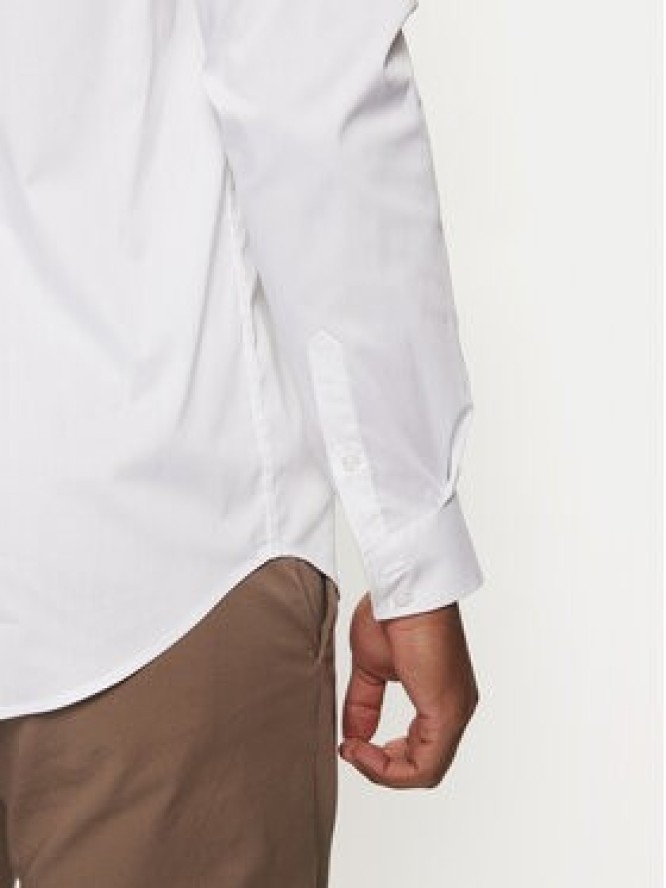 Guess Koszula Sunset M1YH20 W7ZK1 Biały Slim Fit