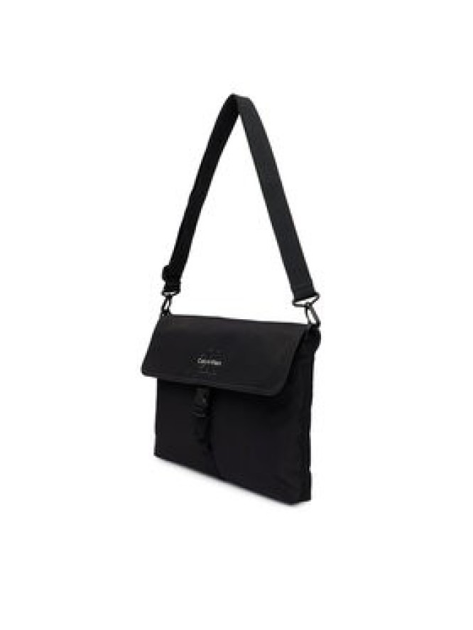 Calvin Klein Saszetka Bold Laptop Sleeve W/ Strap (Nyl LV04D1222G Czarny