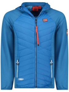 Geographical Norway Kurtka przejściowa "Trollo" w kolorze niebieskim rozmiar: XL