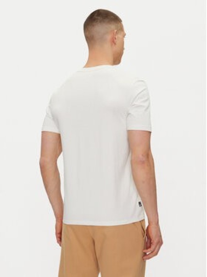 Timberland T-Shirt TB0A5UPQ Écru Regular Fit