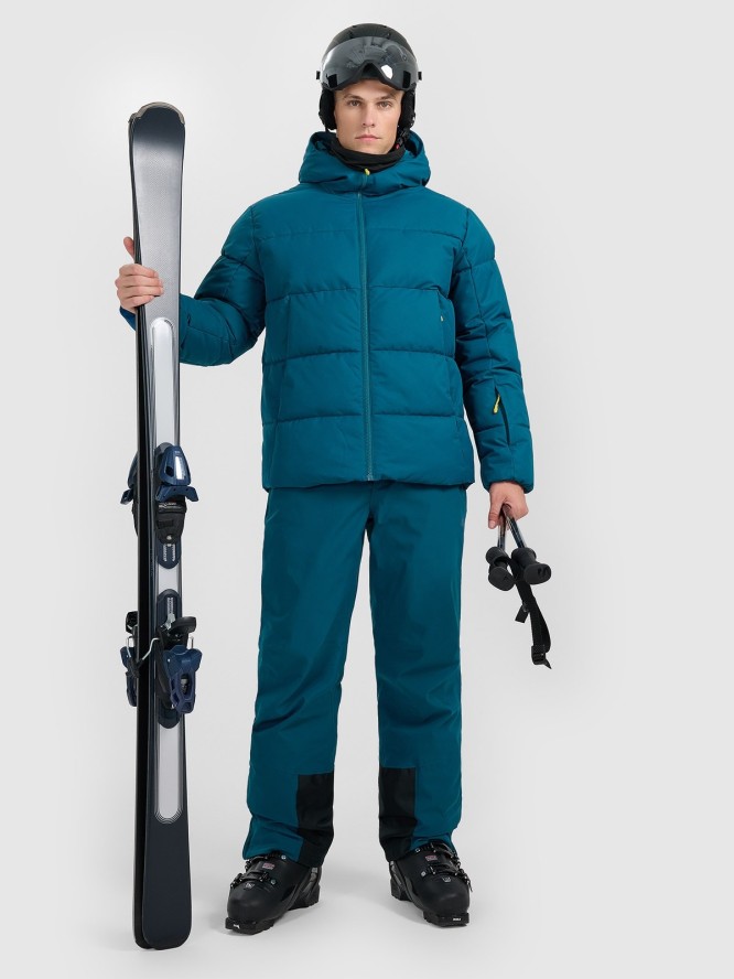 4F Kurtka narciarska membrana 5000 męska - granatowa XL