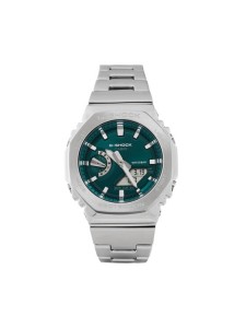 G-Shock Zegarek GM-2110D-3A1ER Srebrny