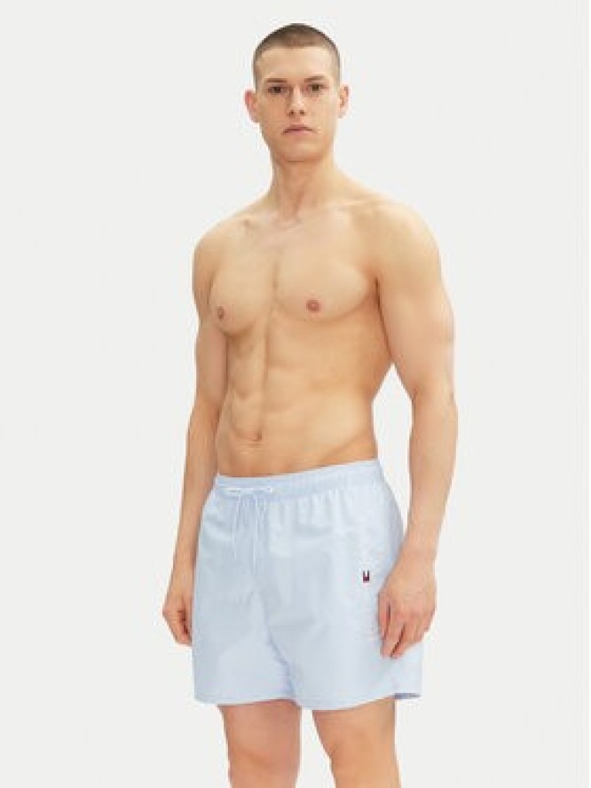 Tommy Hilfiger Szorty kąpielowe UM0UM03258 Błękitny Regular Fit