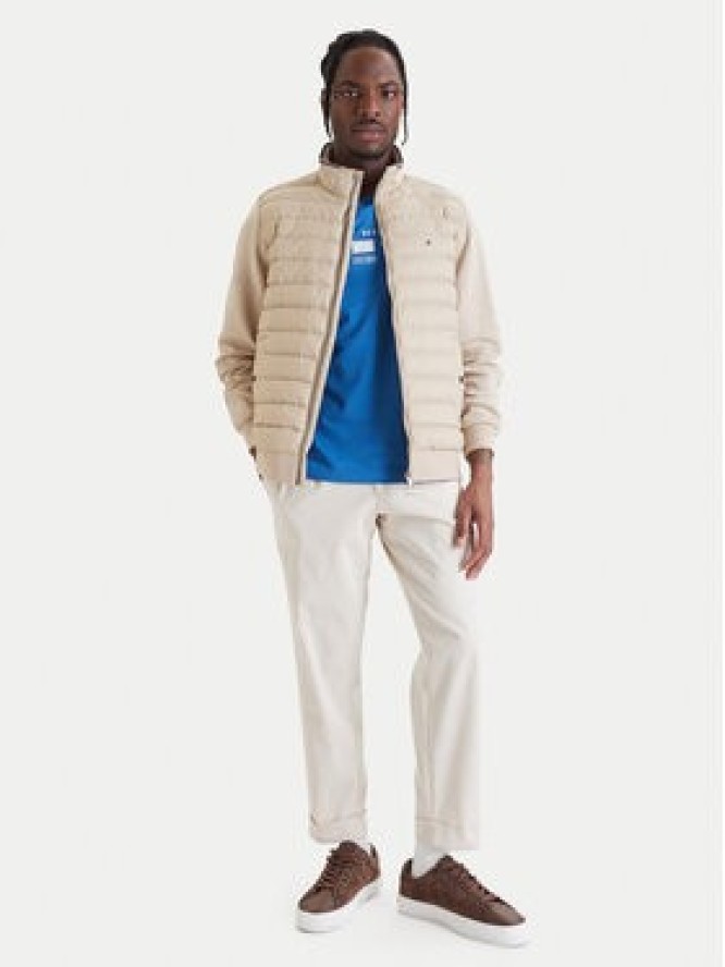 Tommy Hilfiger Kurtka przejściowa Mix Media Ess MW0MW41329 Beżowy Regular Fit