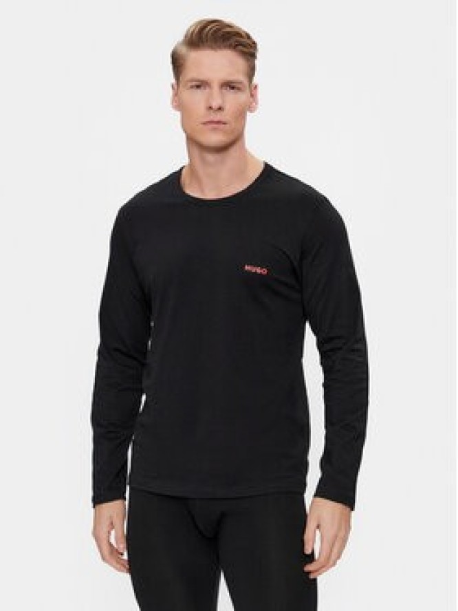 HUGO Komplet longsleeve 50492631 Czarny Regular Fit