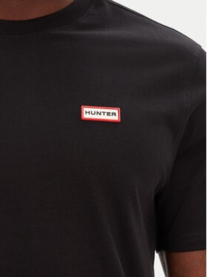 Hunter T-Shirt Tavish HARM0082251 Czarny Regular Fit