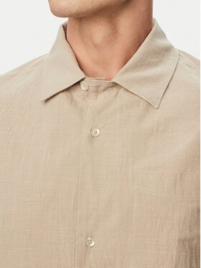 Ysabel Mora Koszula 90538 Beżowy ciemny Regular Fit