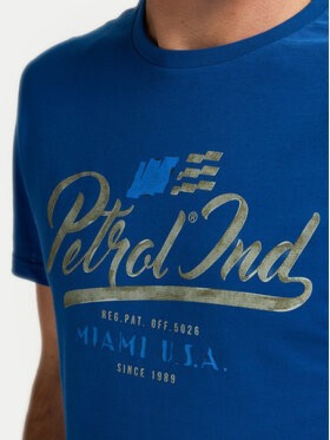 Petrol Industries T-Shirt M-1050-TSR600 Niebieski Regular Fit