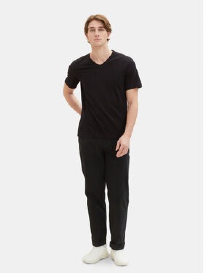 Tom Tailor Komplet t-shirtów 1037738 Czarny Regular Fit