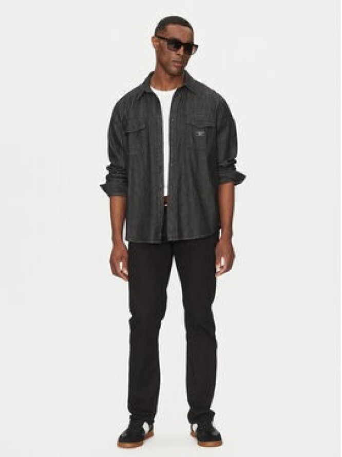 Guess Jeans Koszula M5RH56 D5M91 Czarny Comfort Fit