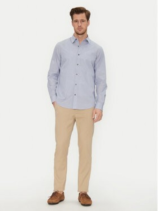 Armani Exchange Koszula XM000445 AF13007 FB056 Błękitny Regular Fit