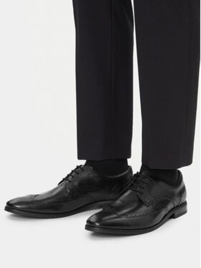 Clarks Półbuty Brandon Limit 26178490 Czarny