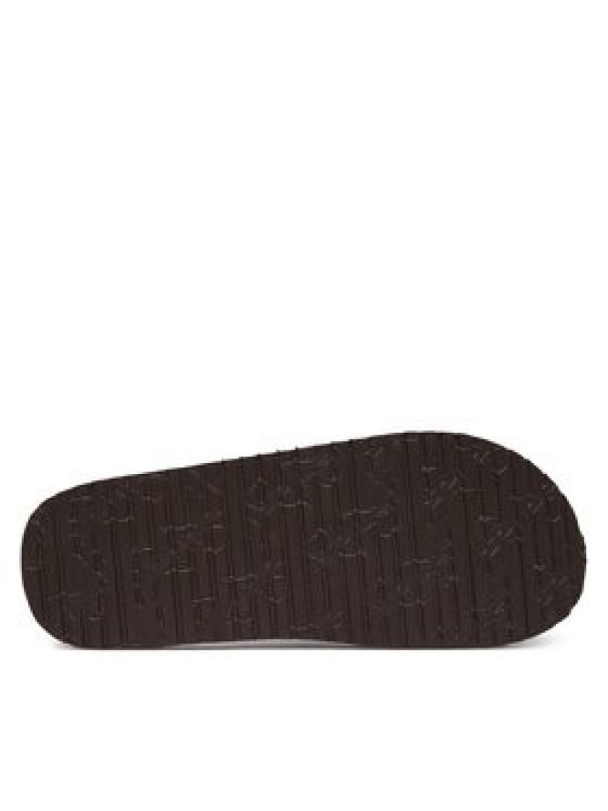 Calvin Klein Japonki Logo Webbing Strap HM0HM02106 Brązowy