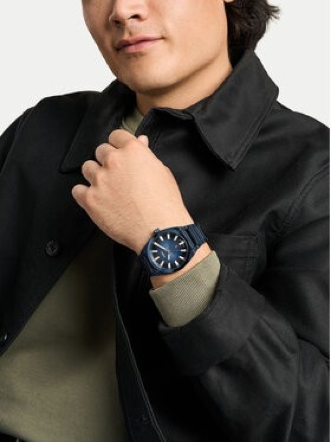 Fossil Zegarek Everett FS6169 Granatowy