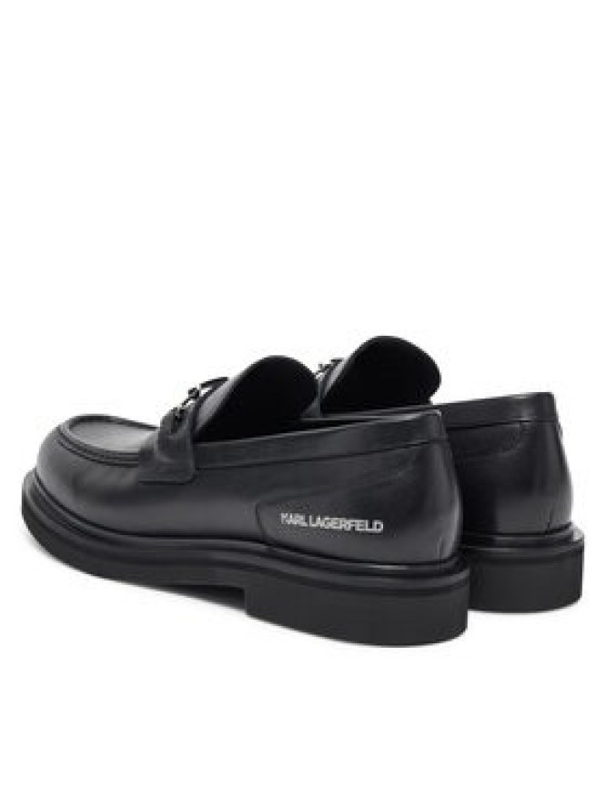 KARL LAGERFELD Mokasyny Kingston KL12215 Czarny