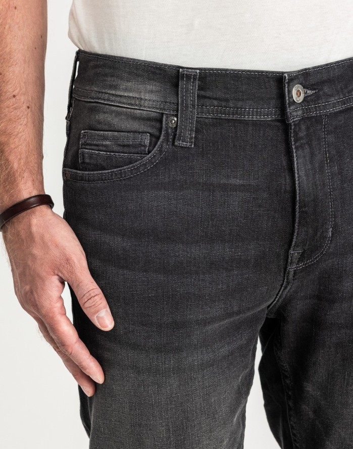 MUSTANG VEGAS SLIM MĘSKIE SPODNIE JEANSOWE JEANSY DŻINSY DENIM BLACK 1015044 4000 883