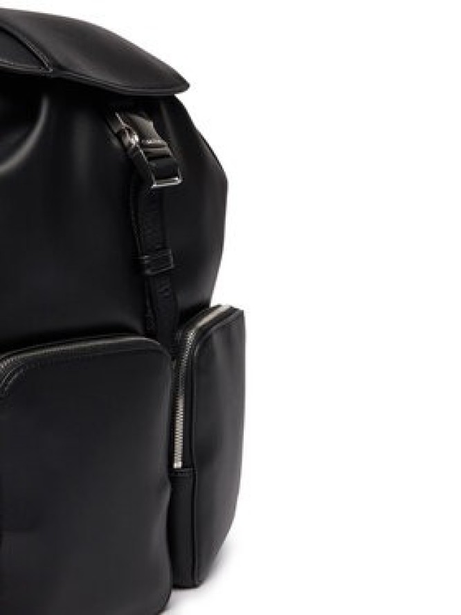 Calvin Klein Plecak Webbing Strap Flap LV04F3590G Czarny