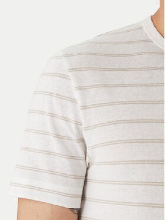 BOSS T-Shirt H-Taut 235 50559166 Écru Regular Fit