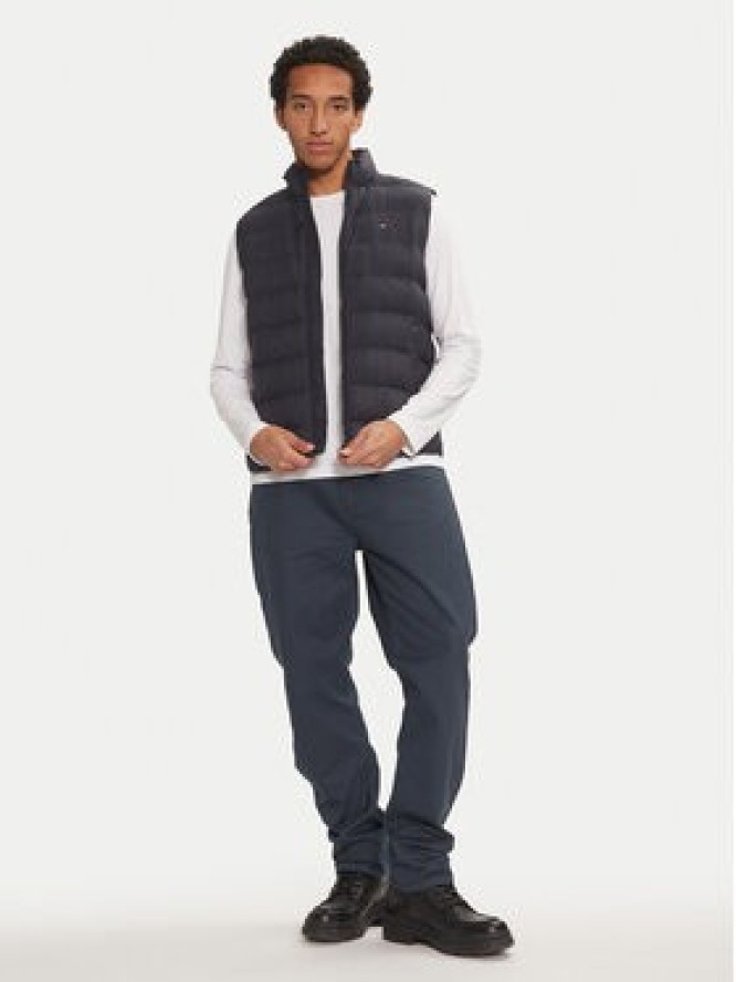 Tommy Hilfiger Kamizelka MW0MW37255 Granatowy Regular Fit