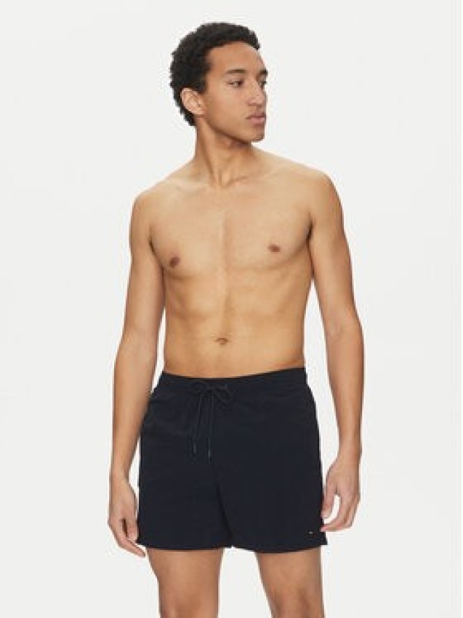 Tommy Hilfiger Szorty kąpielowe UM0UM03477 Granatowy Regular Fit