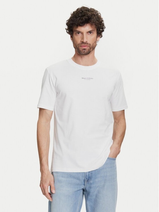 Marc O'Polo T-Shirt B21 2012 51382 Biały Regular Fit