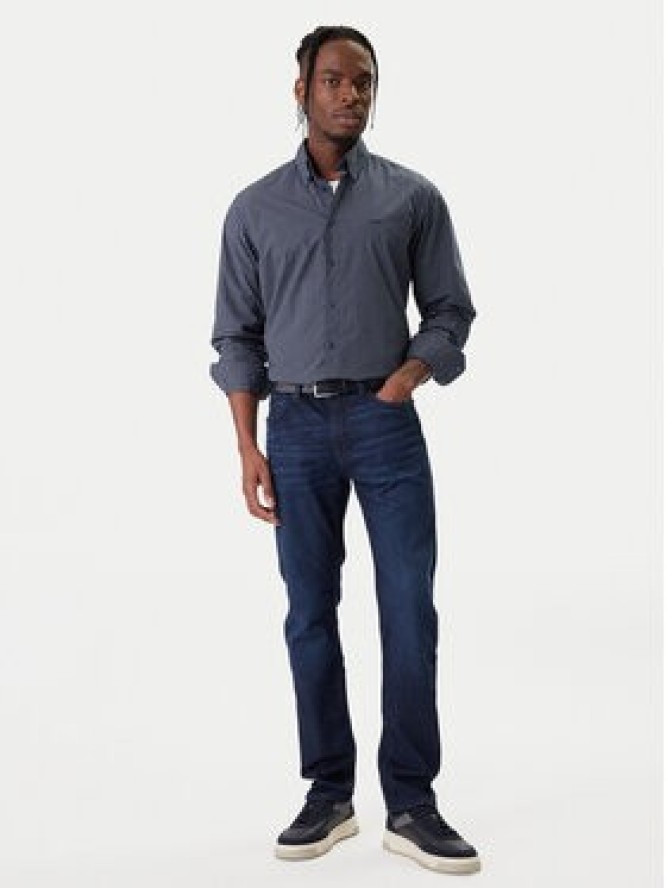 BOSS Jeansy Delaware 50553397 Granatowy Slim Fit