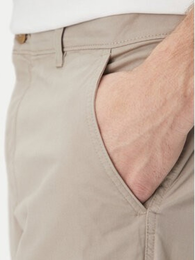 Calvin Klein Jeans Chinosy LV040EM628 Beżowy Slim Fit