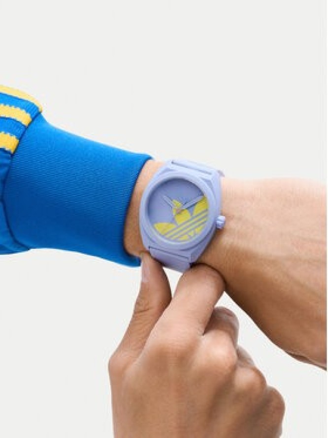 adidas Zegarek AO Street Project Three AOST25543 Niebieski