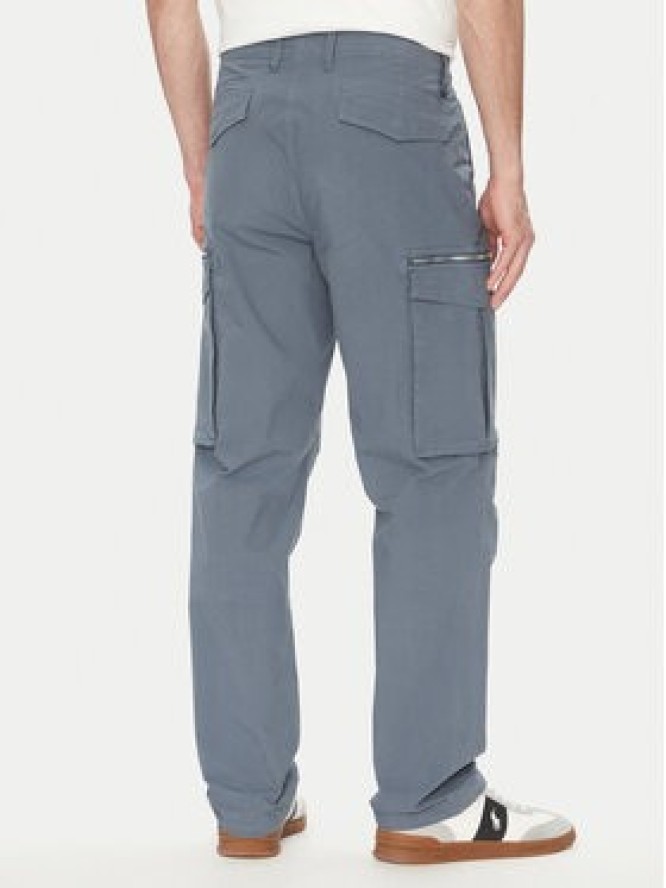 Michael Kors Spodnie materiałowe CS5304LHBY Niebieski Straight Leg