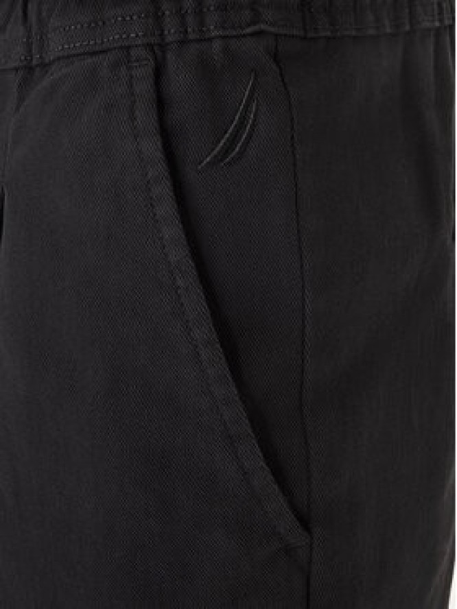Nautica Szorty materiałowe Rava NCC03970 Czarny Relaxed Fit