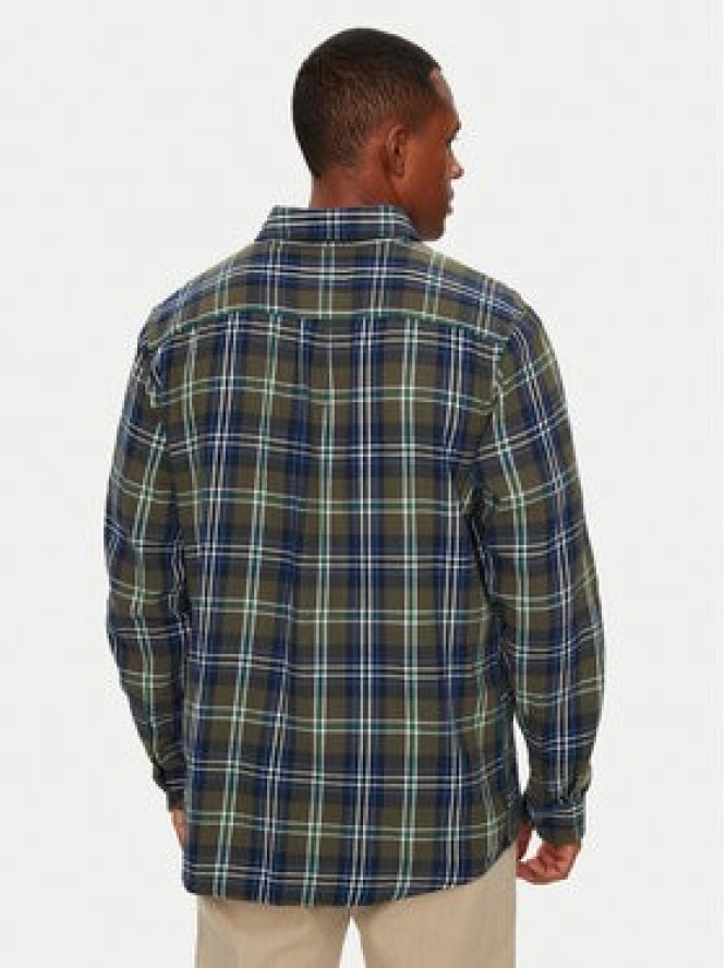 Wrangler Koszula 112357239 Zielony Regular Fit