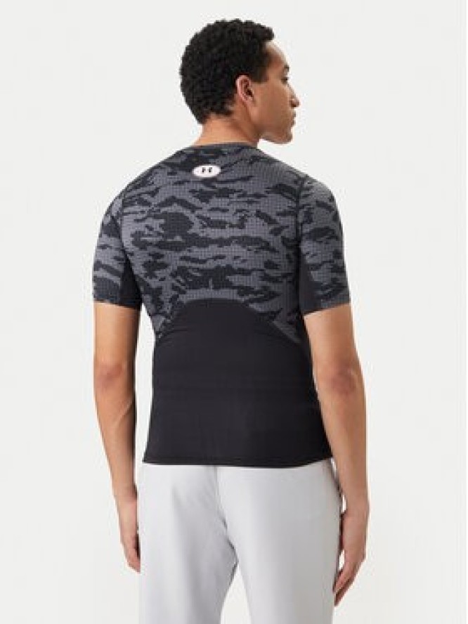 Under Armour Koszulka techniczna HeatGear® Printed 6009657 Czarny Slim Fit