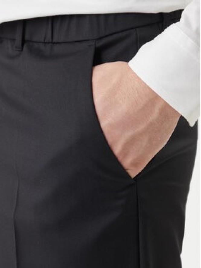 Calvin Klein Spodnie materiałowe LV04LF623G Czarny Tapered Fit