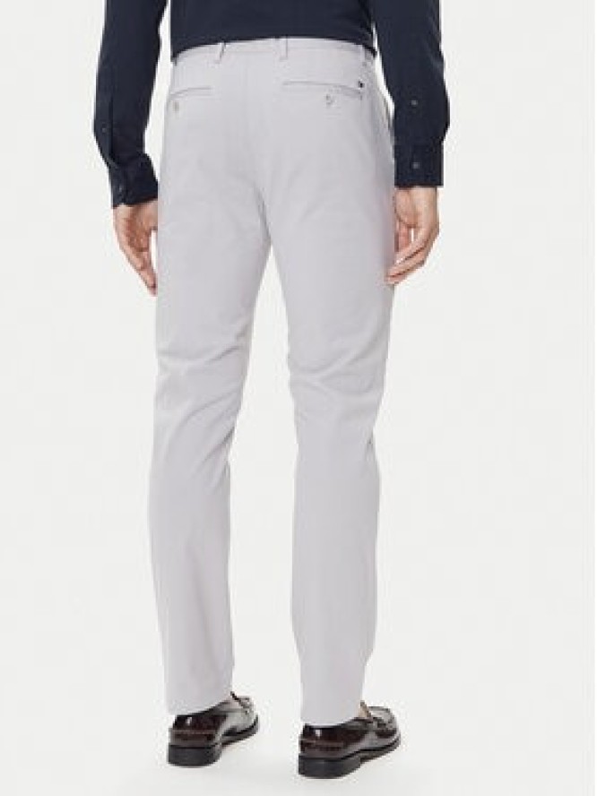 Tommy Hilfiger Chinosy Denton Essential MW0MW40262 Szary Straight Fit