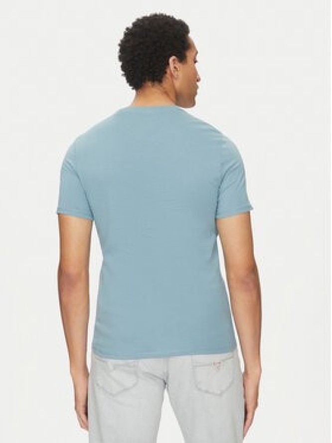 Guess T-Shirt M2YI71 I3Z14 Niebieski Regular Fit
