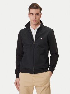 Tommy Hilfiger Bluza Essential MW0MW41758 Czarny Regular Fit