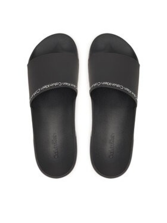 Calvin Klein Klapki Ess Slide Institutional Cv HM0HM02108 Czarny