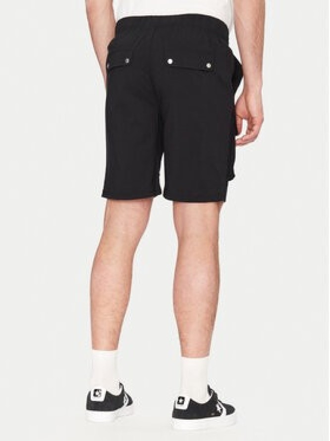 Resteröds Szorty materiałowe Malone 55251 6441 Czarny Regular Fit